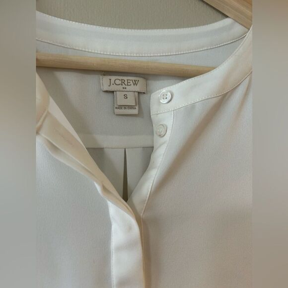 JCrew collarless dress shirt - Picture 4 of 5